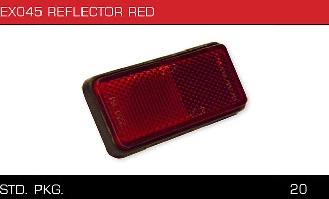 EX045 REFELCTOR RED